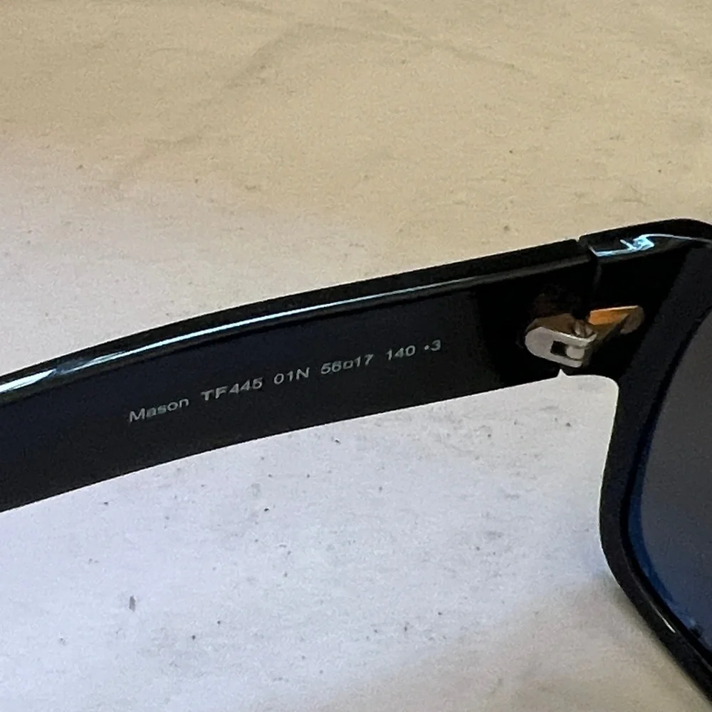 Tom Ford Mason FT0445 Black Sunglasses with Case 56-17 140 3